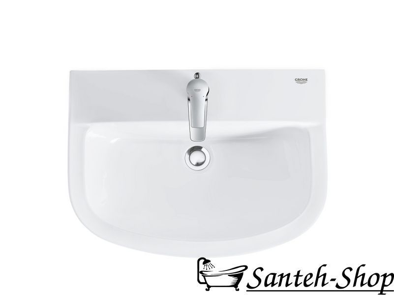 Grohe Bau Ceramic 55 lavoar montat pe perete (39440000) 39440000 foto