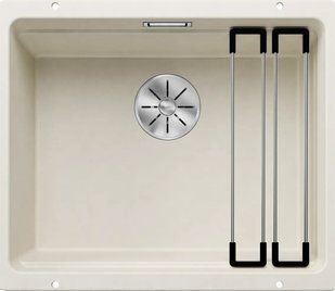 Кухонная мойка Blanco Etagon 500-U 527075 каменная Soft White 500x400x200 мм 527075 фото
