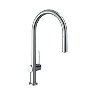 Смеситель кухонный Hansgrohe Talis 210 1jet с вытяжным изливом Sbox, хром (72803000) 72803000 фото