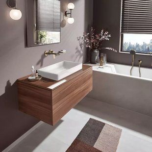 Baterie lavoar &icirc;ncastrată Hansgrohe Vivenis 75050140, bronz mat 75050140 foto