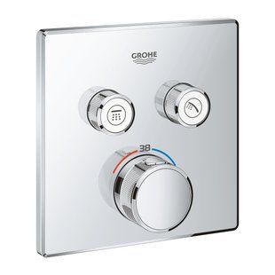 GROHE GROHTHERM SmartControl термостат для душа, внешняя часть, на 2 потребителя 29124000 фото