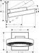 Верхний душ Hansgrohe Rainfinity 250 мм (26226700) 26226700 фото 2