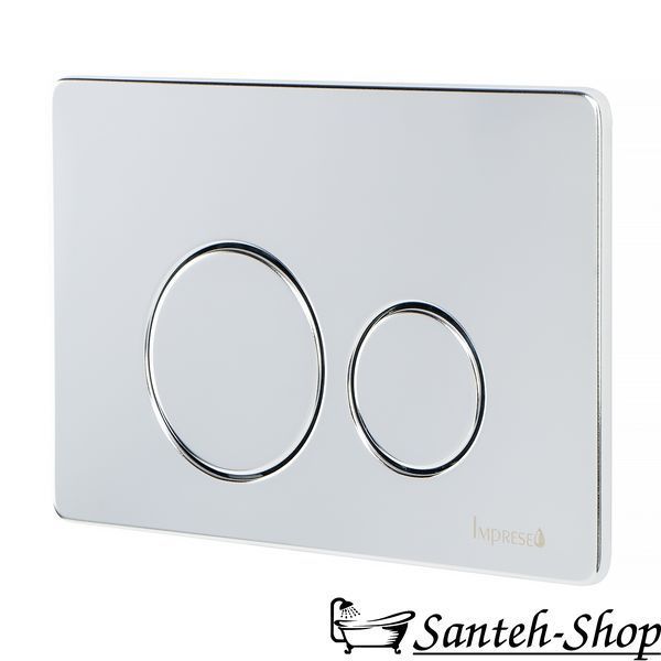 Buton de scurgere IMPRESE i-FRAME i7111SC otel inoxidabil cromat i7111SC foto