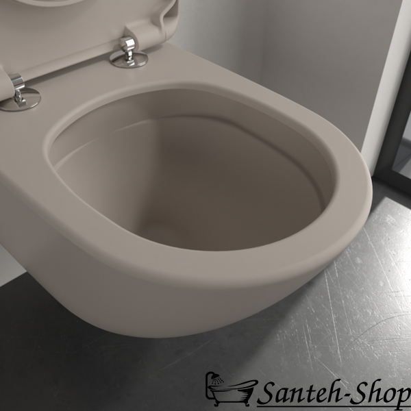 WC suspendat Villeroy & Boch Antao 4674T0AM 370 x 560 x 355 mm 4674T0AM foto