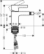 Смеситель для биде Hansgrohe Metris S (31261000) 31261000 фото 2