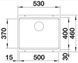 Кухонная мойка Blanco Etagon 500-U 527075 каменная Soft White 500x400x200 мм 527075 фото 2