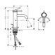 Смеситель Hansgrohe 110 Tecturis S для умывальника CoolStart 73311000 73311000 фото 2