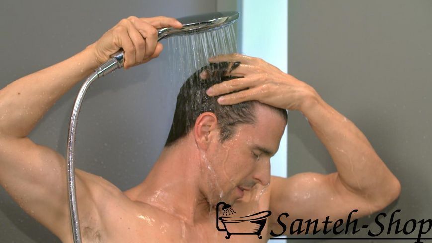 Ручной душ Hansgrohe 28588400 Raindance Select S 150 Air 3jet белый/хром 28588400 фото