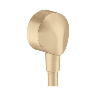 Hansgrohe Fixfit E racord pentru furtun fără supapă de reținere, bronz periat (27454140) 27454140 foto