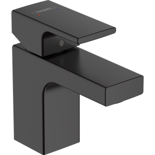 Baterie de lavoar Hansgrohe Vernis Shape 70 cu sifon, negru mat (71560670) 71560670 foto