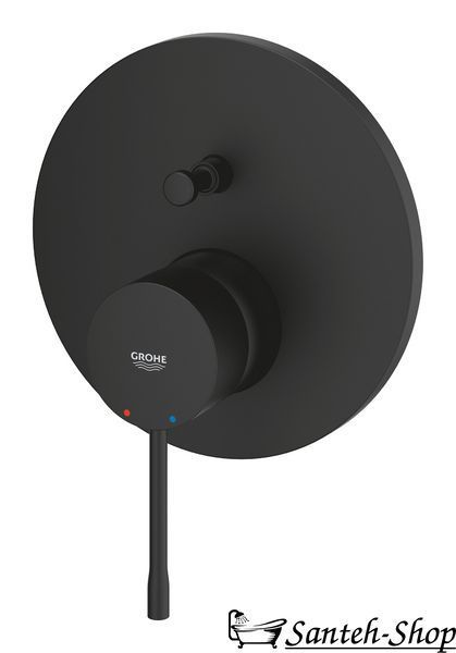 Смеситель для душа GROHE Essence 24168KF1 Phantom Black встраиваемый 1 режим 24168KF1 фото