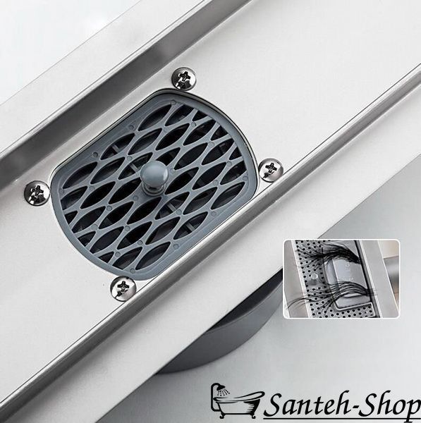 Душевой трап GAPPO G 86007-4 INOX 70x600 G86007-4 фото