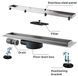 Душевой трап GAPPO G 86007-4 INOX 70x600 G86007-4 фото 4