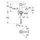 Baterie lavoar monocomandă GROHE BAUCLASSIC 23162000 foto 3