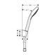 Set dus Hansgrohe Croma Select S (26410400) 153664635951 foto 2
