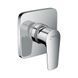 Hansgrohe Talis E baterie de duș &icirc;ncasabilă mini E, crom (71764000) 71764000 foto 1