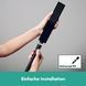 Bară de duș Hansgrohe Unica E Puro 65 cm cu furtun de 160 cm, negru mat (24404670) 24404670 foto 6