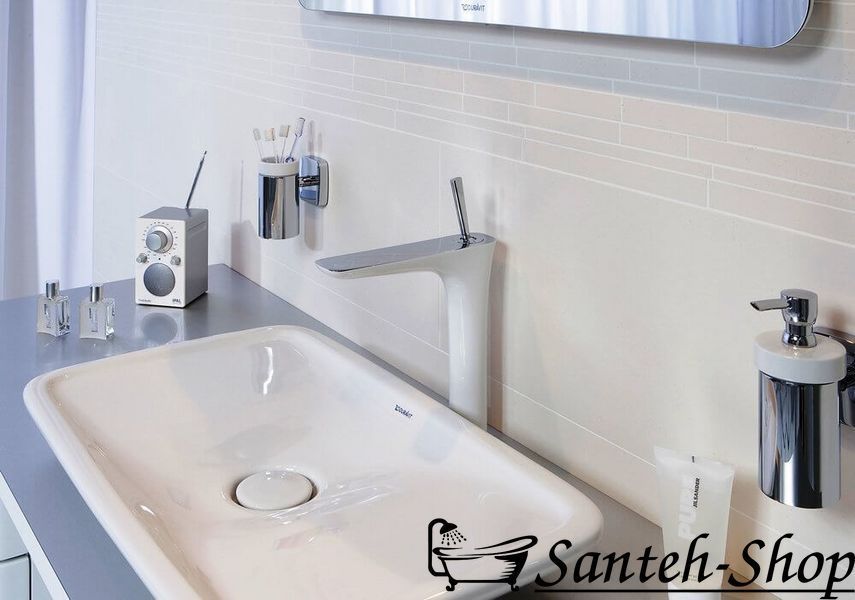 Стакан для зубных щеток, Hansgrohe PuraVida, хром (41504000) 41504000 фото
