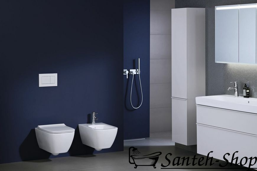 WC suspendat GEBERIT SMYLE Square Rimfree 500.683.00.2 cu scaun 500.683.00.2 foto