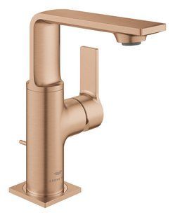 Baterie lavoar GROHE Allure 32757DL1 cu supapa inferioara Brushed Warm Sunset 32757DL1 foto