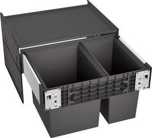 Система сортировки мусора Blanco Select II 60/2 526203 для кухни черная&nbsp;56,8 &times; 45 &times; 36,1 см 526203 фото