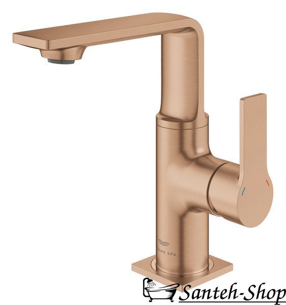 Baterie lavoar GROHE Allure 32757DL1 cu supapa inferioara Brushed Warm Sunset 32757DL1 foto