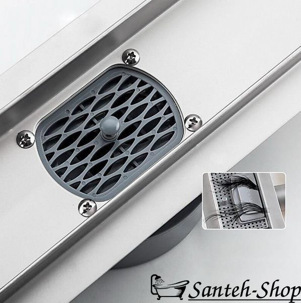 Душевой трап GAPPO G 88007-4 INOX 70x800 G88007-4 фото