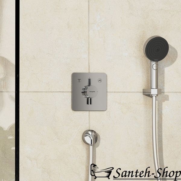 Hansgrohe DuoTurn Q Baterie de duș, crom (75414000) 75414000 foto