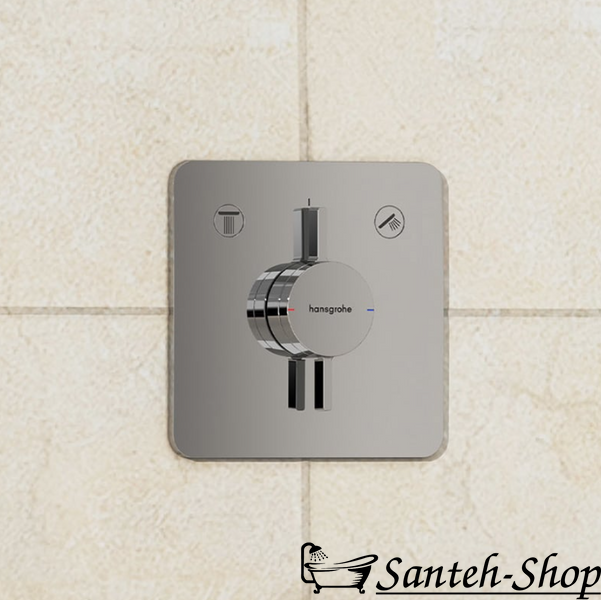 Hansgrohe DuoTurn Q Baterie de duș, crom (75414000) 75414000 foto