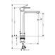 Baterie de lavoar de blat 240 Hansgrohe Rebris S 72580670 CoolStart 72580670 foto 4