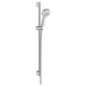 Душевой набор Hansgrohe 26657400 Crometta 100 Vario 90&nbsp;белый/хром 26657400 фото 1