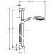 Set de duș Hansgrohe Raindance Classic 100 3jet, 90 cm, crom (27841000) 27841000 foto 5