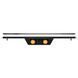 Rigola de duș Imprese d4460BQ liniar cu grilă pătrată 600mm negru d4460BQ foto 5