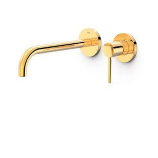 Tres STUDY EXCLUSIVE Baterie lavoar din perete Gold 24K 26230002OR foto
