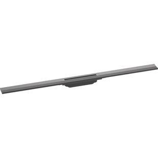 Верхняя часть Hansgrohe RainDrain Flex 56046340 для душевого трапа 1000 мм, Brushed Black Chrome 56046340 фото
