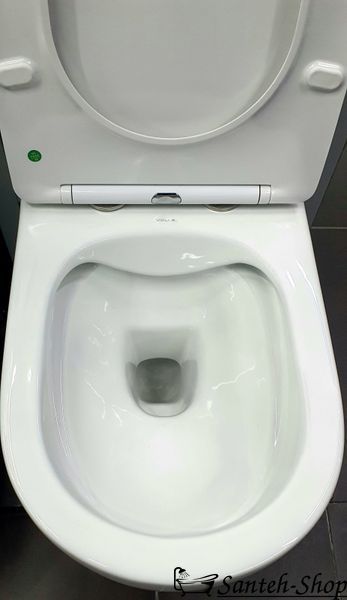 WC suspendat Volle TOLEDO Rimless 1347.001000, scaun Duroplast Slim slow-c 1347.001 foto