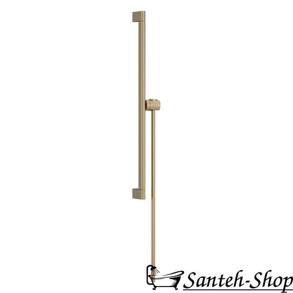 Bară de duș Hansgrohe Unica S Puro 65 cm cu furtun de 160 cm, bronz periat (24402140) 24402140 foto
