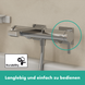 Смеситель для ванны Hansgrohe Tecturis E 73420000 хром 73420000 фото 8
