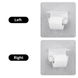 Suport h&acirc;rtie igienică cu raft DASKE BLISS 2 PH/B2-1390GL-A Adhesive PH/B2-1390GL-A foto 6