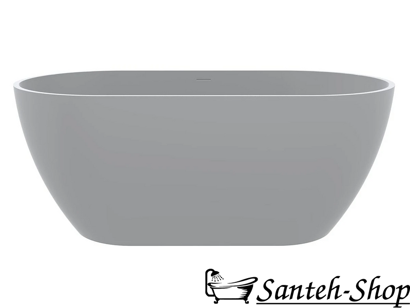 Cadă de baie independentă MIRAGGIO GREENLAND 1550 Miramarble, albă, 1550x805x620 mm GREENLAND 1550 Miramarble foto