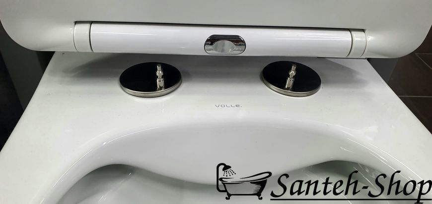 WC suspendat Volle TOLEDO Rimless 1347.001000, scaun Duroplast Slim slow-c 1347.001 foto
