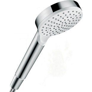 Ручной душ Hansgrohe Crometta 100 1jet Green 6 л/мин, White/Chrome (26334400) 26334400 фото