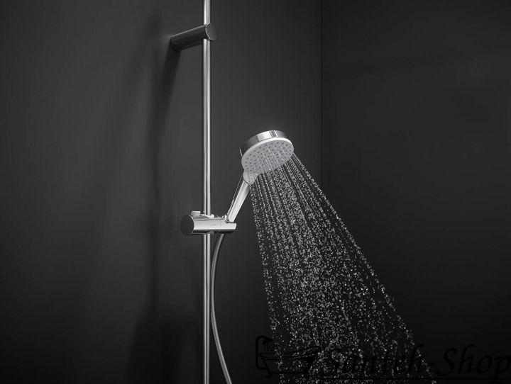 Ручной душ Hansgrohe Crometta 100 1jet Green 6 л/мин, White/Chrome (26334400) 26334400 фото