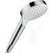 Ручной душ Hansgrohe Crometta 100 1jet Green 6 л/мин, White/Chrome (26334400) 26334400 фото 1