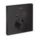 Baterie termostatică Hansgrohe ShowerSelect Matt Black (15763670) 381591487581 foto 1