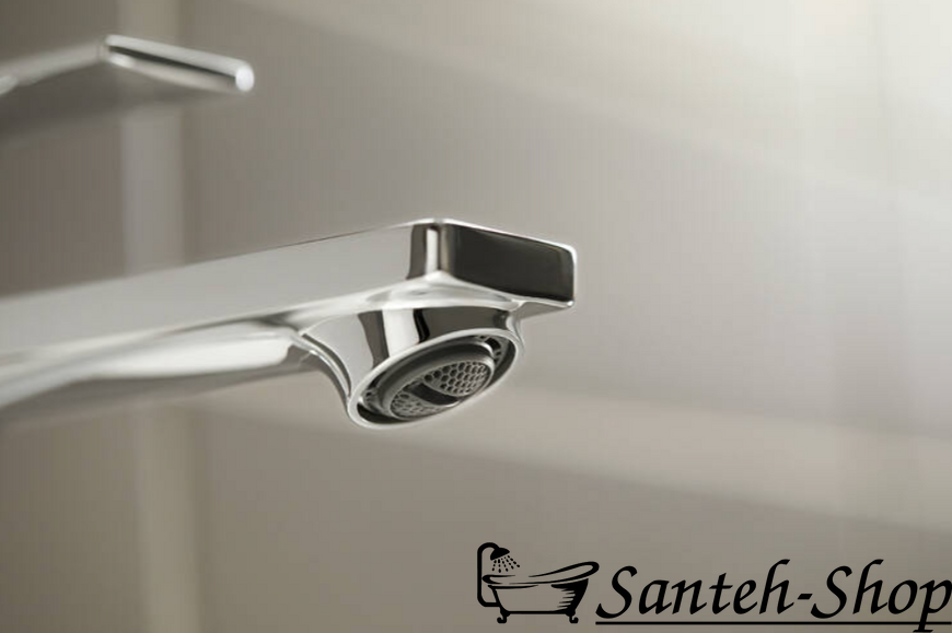 Baterie lavoar 240 cu gura mare HANSGROHE 72591000 foto