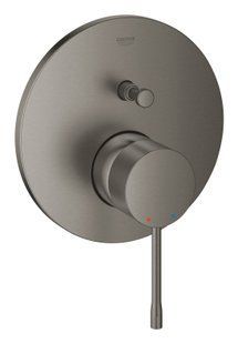 Baterie duș Grohe Essence Brushed Hard Graphite 24058AL1/24167AL1 &icirc;ncastrată 2 cai 24058AL1/24167AL1 foto