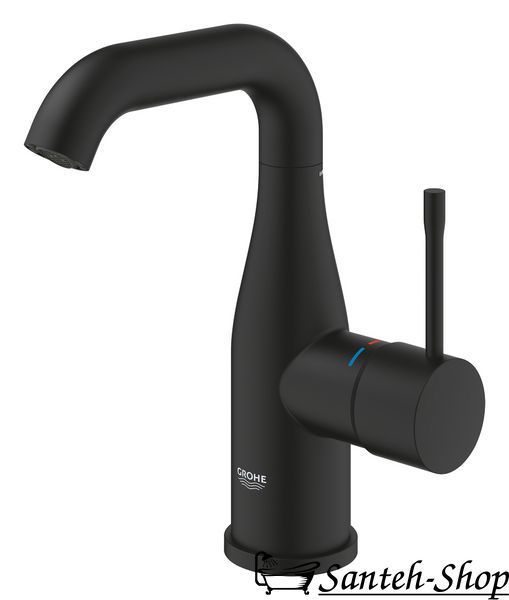 Grohe Essence Nou baterie pentru lavoar M-Size, negru (24176KF1) 24176KF1 foto