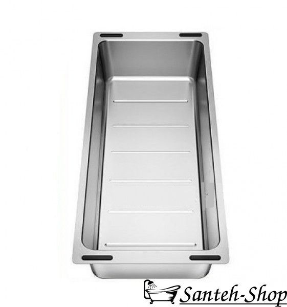 Strecurătoare din oțel inoxidabil Blanco 227689, 435x174mm 227689 foto