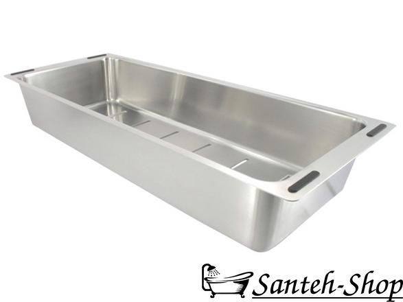 Strecurătoare din oțel inoxidabil Blanco 227689, 435x174mm 227689 foto